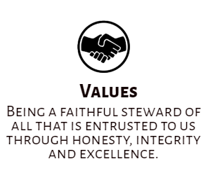 our values