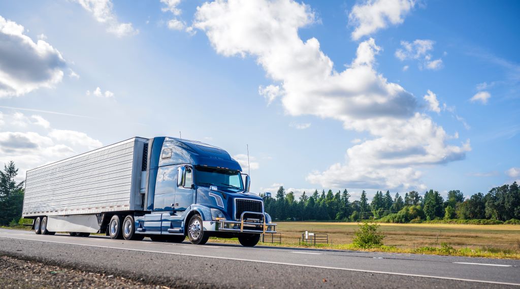 Semi Truck and Trailer