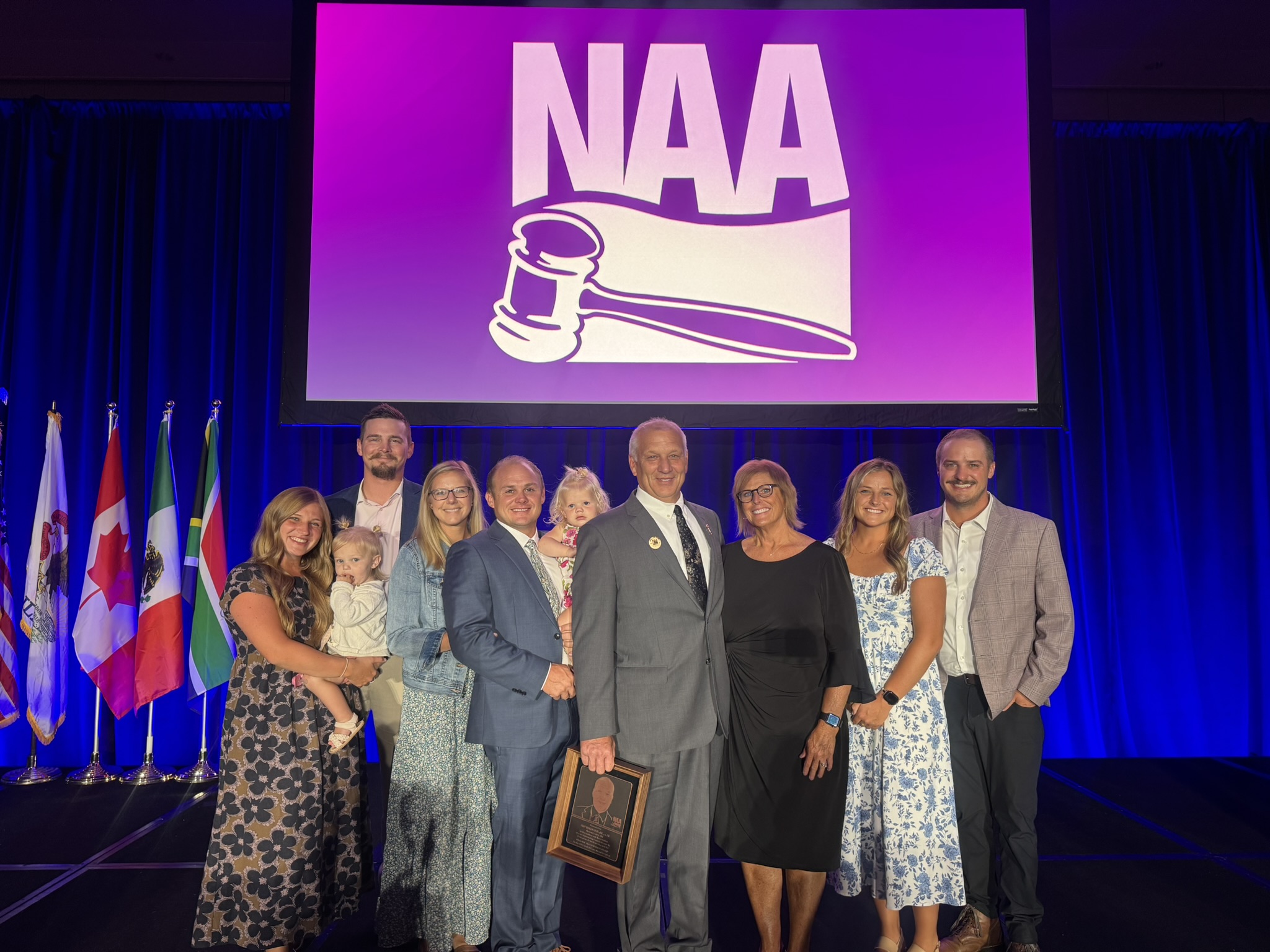 Sid Miedema Inducted into the National Auction Association Hall of Fame
